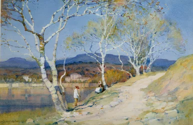 Couple by a River